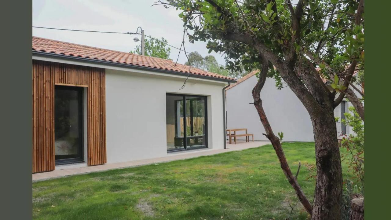 Charmante Maison Neuve Au Lac D'Hourtin Exterior photo